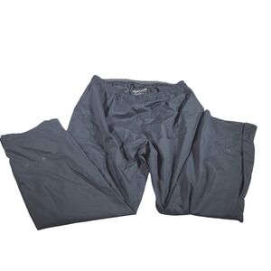 Footjoy Dryjoy Rain Pants Men's XL Black Pull On Repel Windbreaker Pockets